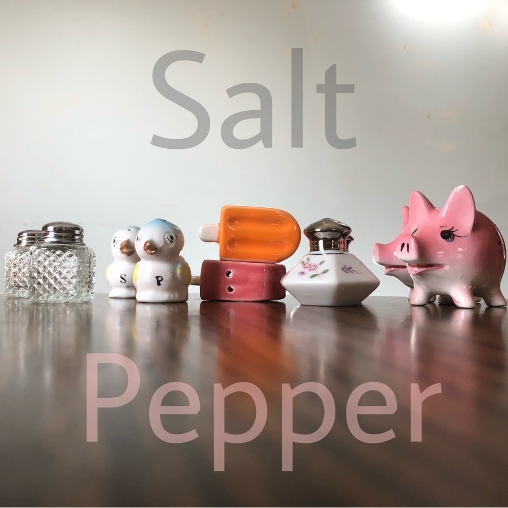 Unique Salt & pepper shaker collection